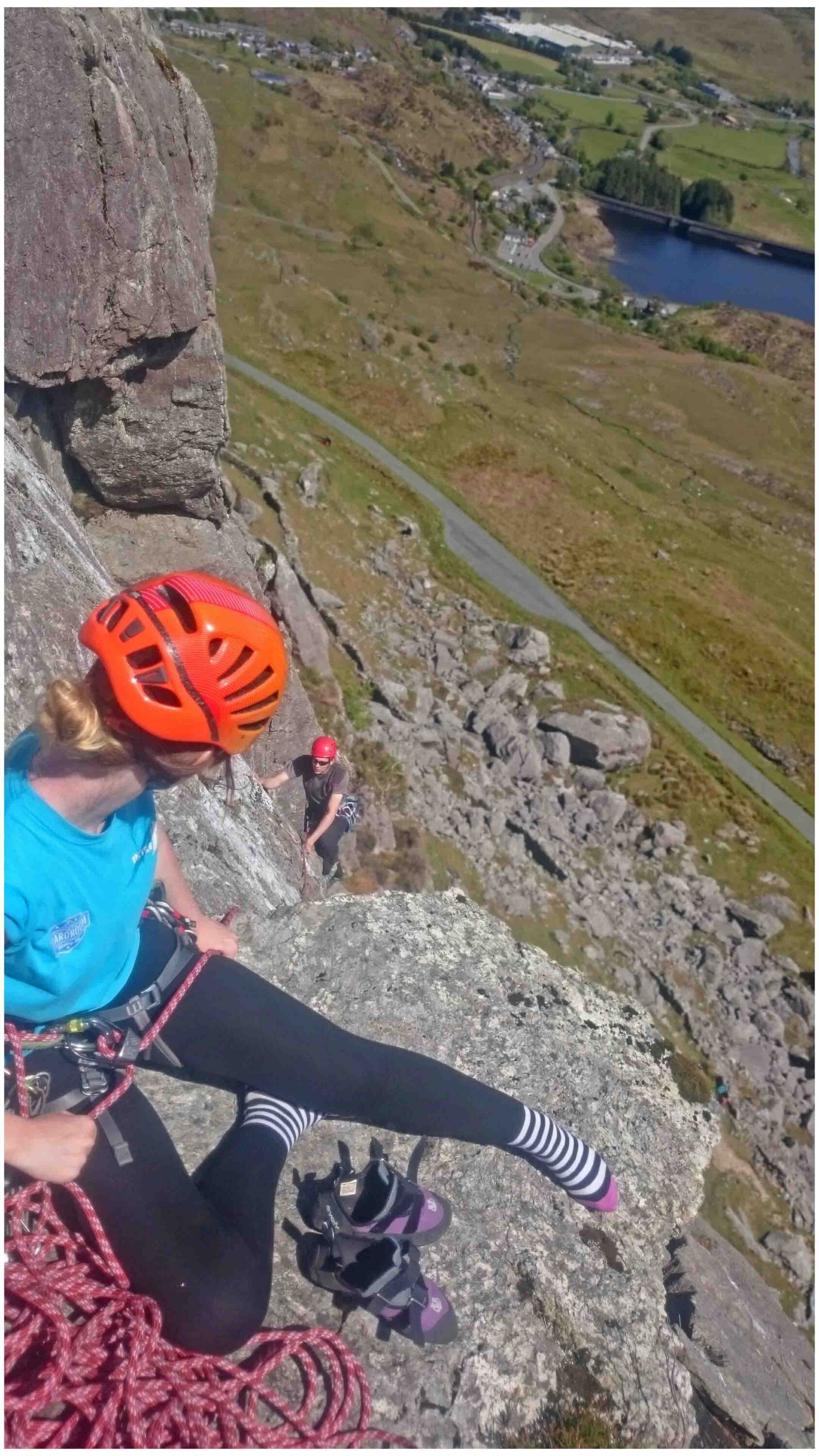 Multi Pitch Trad Climbing
