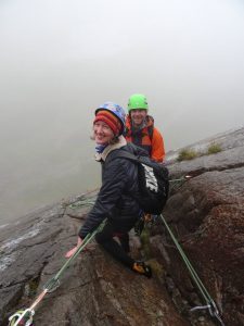 Multi pitch trad course