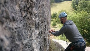 Top Rope setups climbing course
