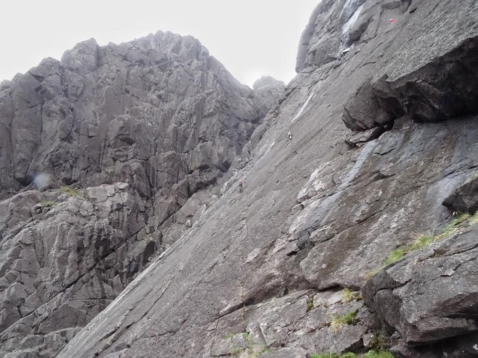 Cioch West then Arrow Route