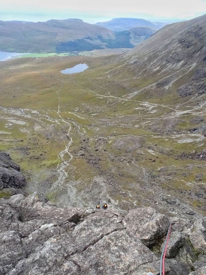 Cioch West then Arrow Rout