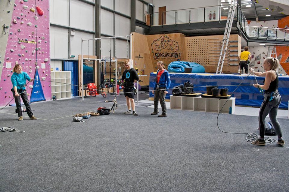 Climbing Wall Development Instructor training CWDI