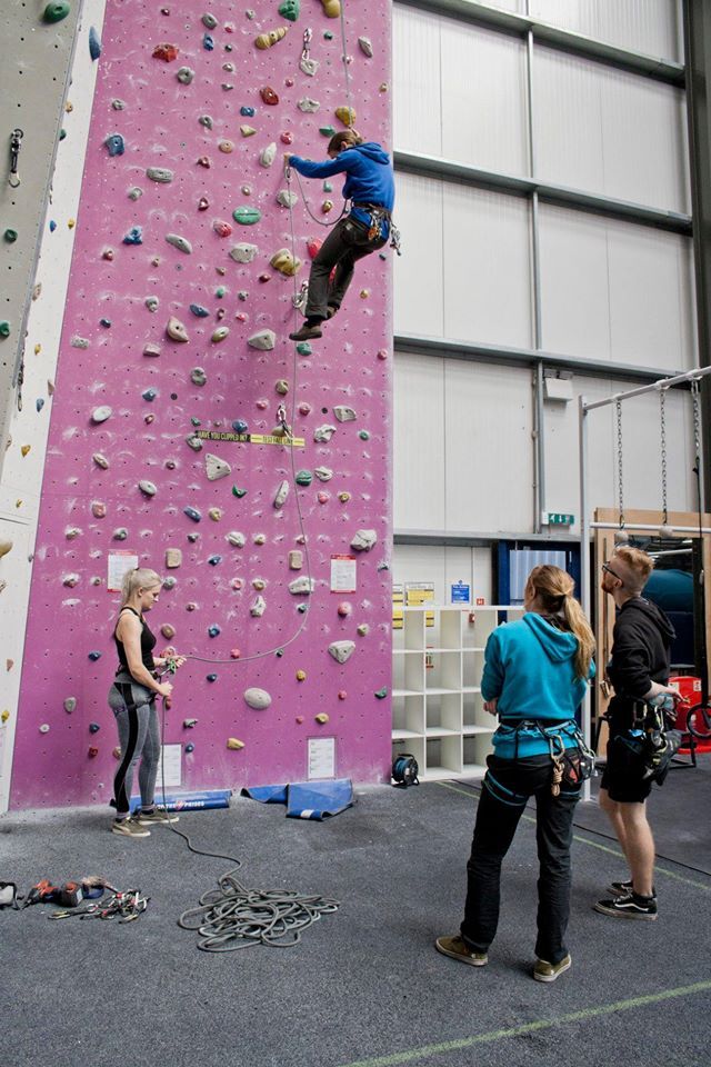 Climbing Wall Development Instructor training CWDI