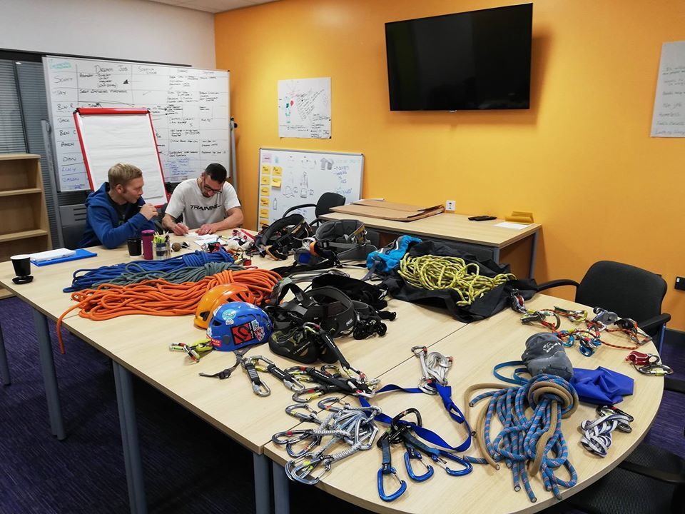 Climbing Wall Development Instructor training course CWDI