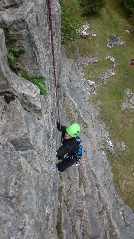 the technical skills of trad climbing