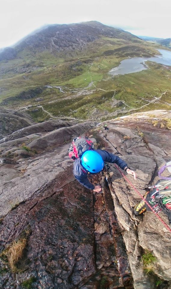 The technical skills of trad climbing